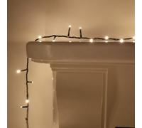 Samuel Alexander 1000 LED 25m Indoor Outdoor Christmas Multi Function Mains Operated String Lights with Timer in in Warm White