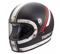 Premier Trophy Carbon DO 92 Vintage Full Face Motorcycle Crash Helmet