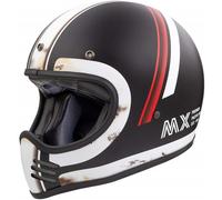 Premier Trophy MX DO 92 O.S BM Motocross Helmet, black-white-red, size S for Men
