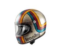 Premier Trophy Platinum Edition Full Face Motorcycle Helmet Blue Red Yellow