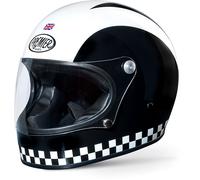 Premier Trophy Retro, full face helmet M Black/White