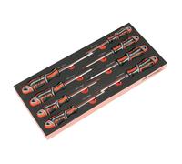 Sealey Premier TRX-Star Screwdriver Set with Tool Tray 8pc