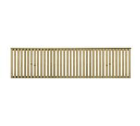 Premier Tuscany Trellis Panel, 6ft x 1.5ft Wooden Slatted Fence Topper