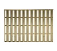 Premier Tuscany Trellis Panel, 6ft x 4ft Wooden Slatted Fence Topper