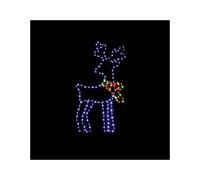 Premier - Twinkling FlexiBrights Reindeer 164 LEDs - 60 x 33
