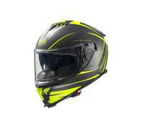 Premier Typhoon FR Full Face Motorcycle Helmet Matte Black/Yellow