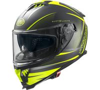 Premier Typhoon FR Y9 BM Helmet, black-yellow, size M for Men