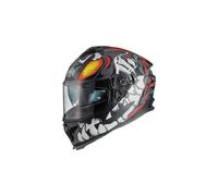Premier Typhoon MO Full Face Motorcycle Helmet Black/Grey/Red/White