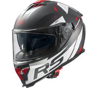Premier Typhoon RS 2 BM Helmet, black-white-red, size 2XL for Men