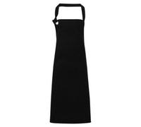 Premier Unisex Adult Calibre Bibbed Apron Black (One Size)