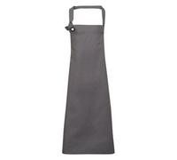 Premier Unisex Adult Calibre Bibbed Apron Dark Grey (One Size)