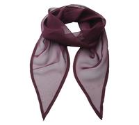 Premier Women's Colours Chiffon Scarf in Aubergine Premier Aubergine One Size