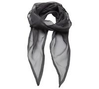 (One Size, Dark Grey) Premier Unisex Adult Colours Chiffon Scarf