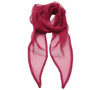 (One Size, Hot Pink) Premier Unisex Adult Colours Chiffon Scarf