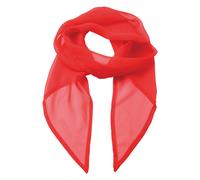 Premier Unisex Adult Colours Chiffon Scarf (Strawberry Red) - One Size