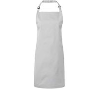 (One Size, Silver) Premier Unisex Adult Colours Full Apron