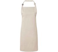 (One Size, Natural) Premier Unisex Adult Colours Full Apron
