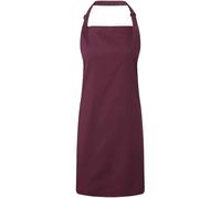 Premier Unisex Adult Colours Full Apron Aubergine (One Size)