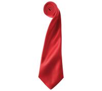 Premier Unisex Adult Colours Satin Tie PC6853