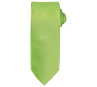 Premier Unisex Adult Micro Waffle Tie (Lime) - Green - One Size