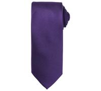 Premier Unisex Adult Micro Waffle Tie (Purple) - One Size