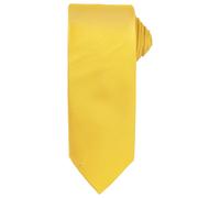 Premier Unisex Adult Micro Waffle Tie (Sunflower) - Yellow - One Size
