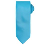 Premier Unisex Adult Micro Waffle Tie (Turquoise) - One Size
