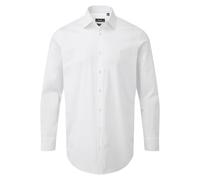 Premier Unisex Adult Poplin Stretch Long-Sleeved Shirt PC6052