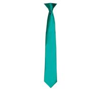 Premier Satin Tie in Emerald Premier Emerald One Size