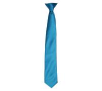 Premier Satin Tie in Teal Premier Teal One Size