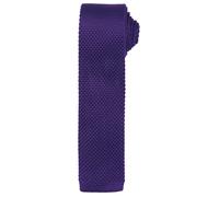 Premier Unisex Adult Slim Knitted Tie (Purple) - One Size
