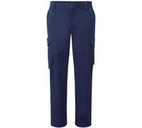 (4XL R, Navy) Premier Unisex Adult Stretchchecker Cargo Trousers