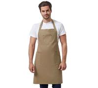 Premier Unisex Adult Twill Chino Full Apron Khaki (One Size)