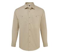 Premier Unisex Adult Utility 2.0 Shirt (Khaki Brown) - Size X-Small