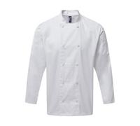 Premier Unisex Adults Chefs Coolchecker Long Sleeve Jacket