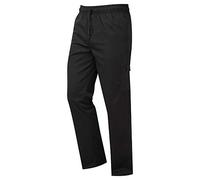 Premier Unisex Adults Chefs Essential Cargo Pocket Trousers (S) (Black)