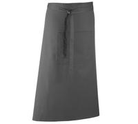 Premier Unisex Colours Bar Apron / Workwear (Long Continental Style) (Pack Of 2)