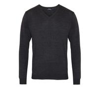 Premier V-neck knitted sweater - Mens Knitted Jumper, 55% Cotton, Oeko-Tex