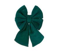 Premier Velvet Bow Christmas Decoration Dark Green (50Cm)