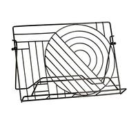 Premier Housewares Cook Book Stand, Iron, Black