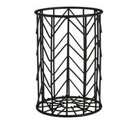 Premier Vertex Utensil Holder, Round, Black Powder Coat Finish