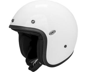 Premier Vintage Classic U8 Jet Helmet, black-white, size S for Men