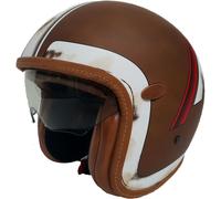Premier Vintage DO BOS BM, open face helmet L Brown/White/Red