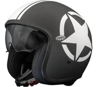 Premier Vintage Star Jet Helmet, black, size XS for Men