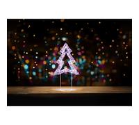 Premier - White Table Top Tree 720 LEDs - 45cm