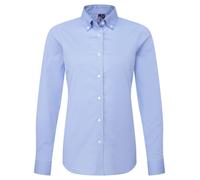 Premier Women’s ‘Supreme’ Oxford long sleeve shirt - Womens, 72% Cotton, Organic