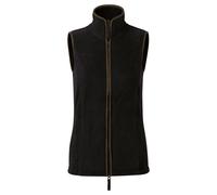 Premier Women's Artisan Fleece Gilet in Jet Black | Size: Medium Premier Jet Black M