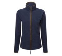 PREMIER Women's Fleece Jacket Artisan – Contrast Trim, Two-Way Zip, Pockets