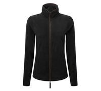 Premier Women's Artisan Fleece Jacket Contrast Trim Two-Way Zip Pockets