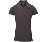 Premier Women's Blossom Short Sleeve Tunic in Dark Grey | Size: 18 Premier Dark Grey 18